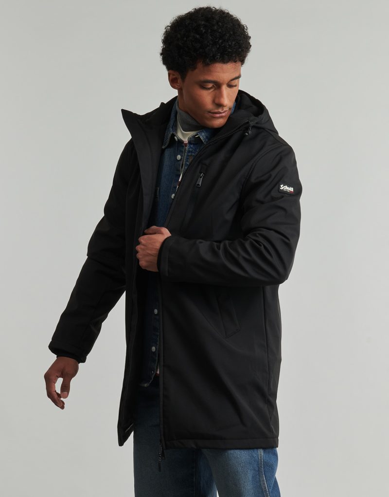 Parka Schott - Parka noire pour homme - Taille 3