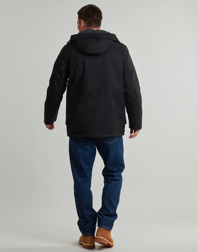 Parka Teddy Smith P-DONALD Nero Parka Uomo - 4