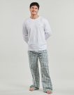 Tommy Hilfiger LS WOVEN PJ SET PRINT White Men's Pajama Sets - 2