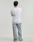 Tommy Hilfiger LS WOVEN PJ SET PRINT White Men's Pajama Sets - 4