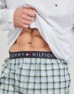 Tommy Hilfiger LS WOVEN PJ SET PRINT White Men's Pajama Sets - 5