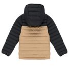 Piumino ragazzo Columbia POWDER LITE II HOODED JACKET Beige Piumini Bambino - 2