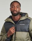 Piumino Columbia PIKE LAKE II HOODED JACKET Kaki Piumini Uomo - 5