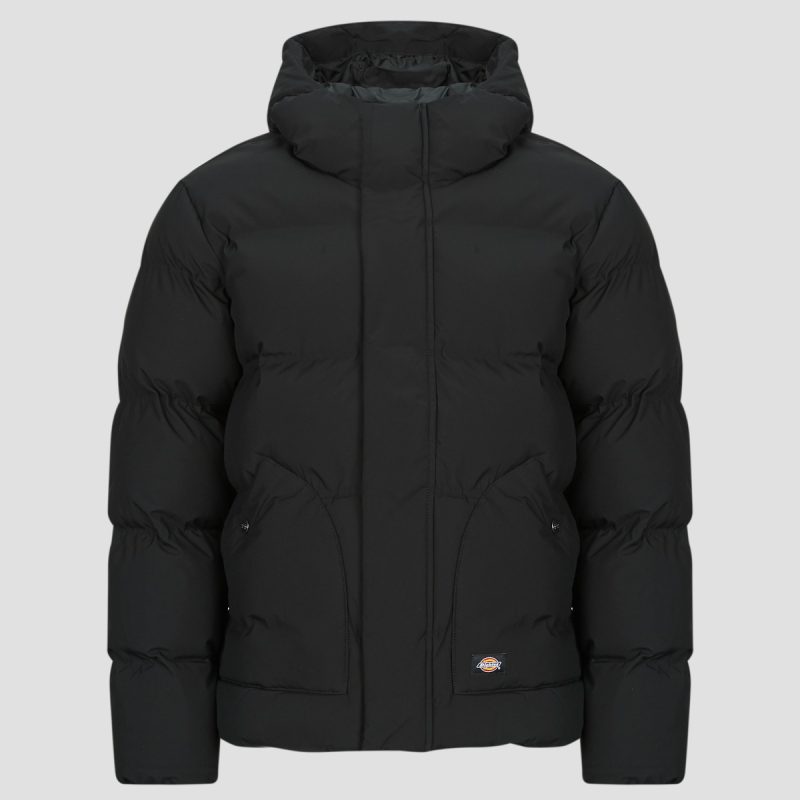 Piumino  Dickies  EAGLEVILLE HOODED PUFFER  Nero -  Piumini Uomo - 1