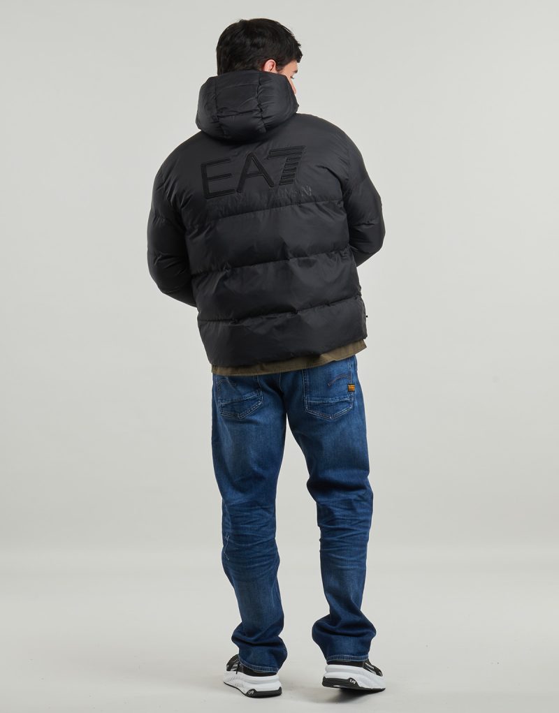 Doudoune Emporio Armani EA7 MOULOGO NTAIN M POLAR STYLE GRATUIT - MOUDoudoune NTAIN M POLAR BIG L Noire pour Homme - 4