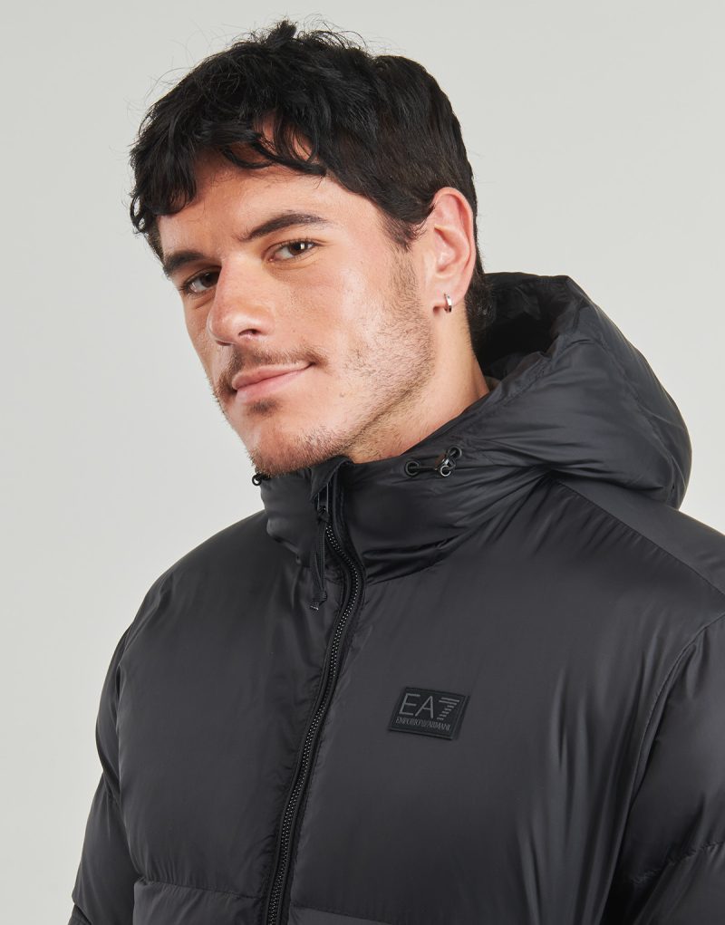 Doudoune Emporio Armani EA7 MOULOGO NTAIN M POLAR STYLE GRATUIT - MOUDoudoune NTAIN M POLAR BIG L Noire pour Homme - 5