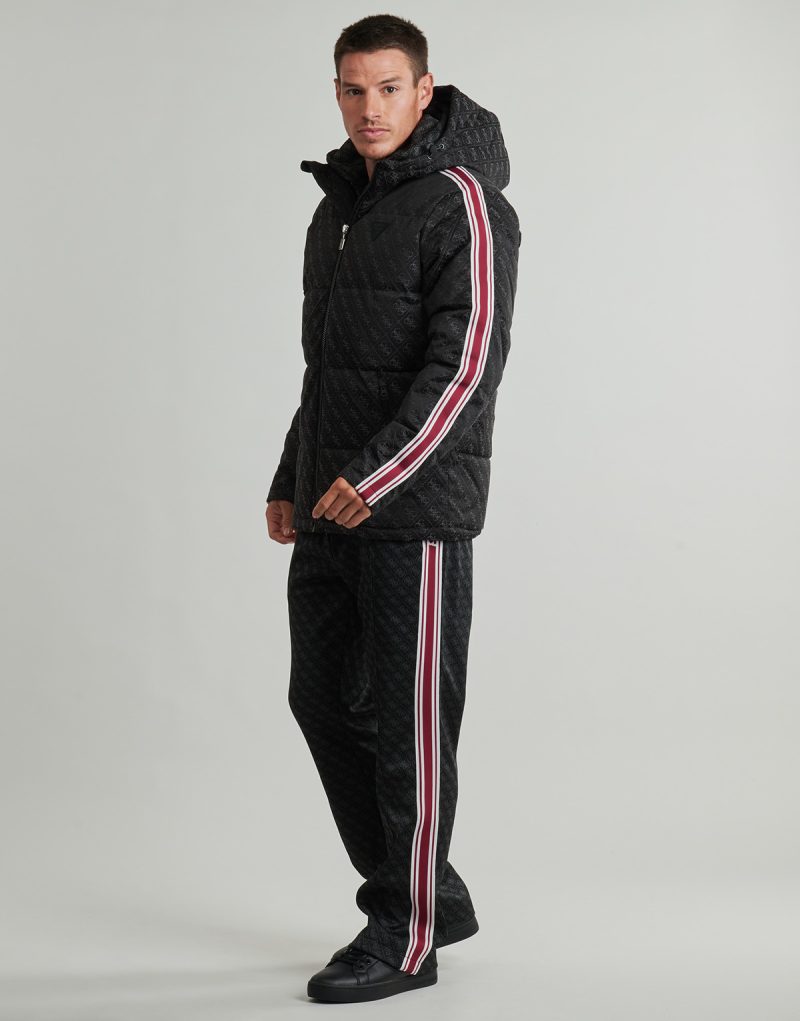Doudoune Guess Doudounes noires FUSCO 4G pour homme - 3