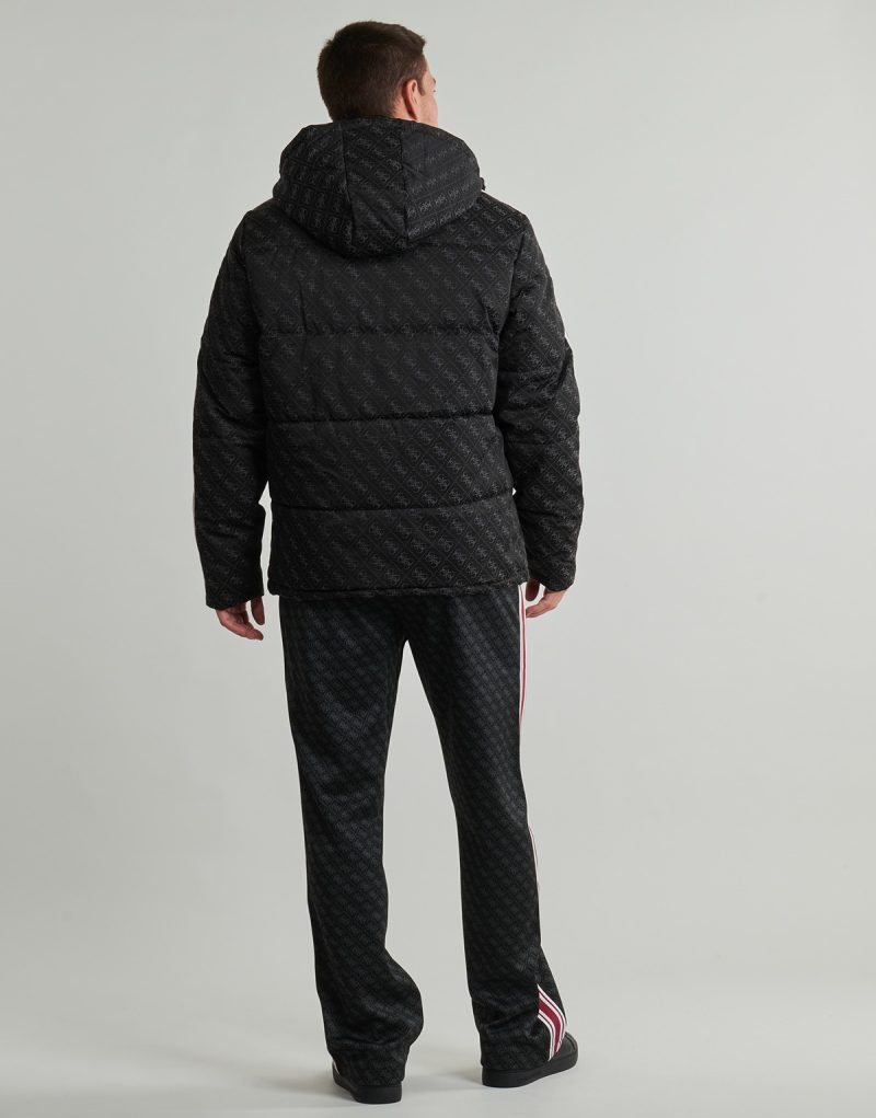 Doudoune Guess Doudounes noires FUSCO 4G pour homme - 4