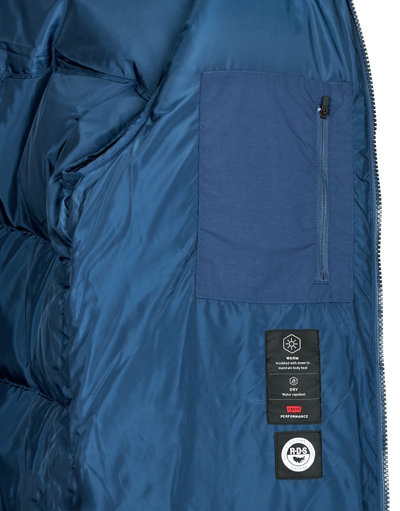 Piumino  Levis  ROCKRIDGE SHORT PUFFER  Blu -  Piumini Uomo - 6