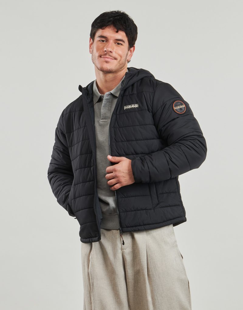 Chaqueta de plumas Napapijri GESAR negra para hombre - 2