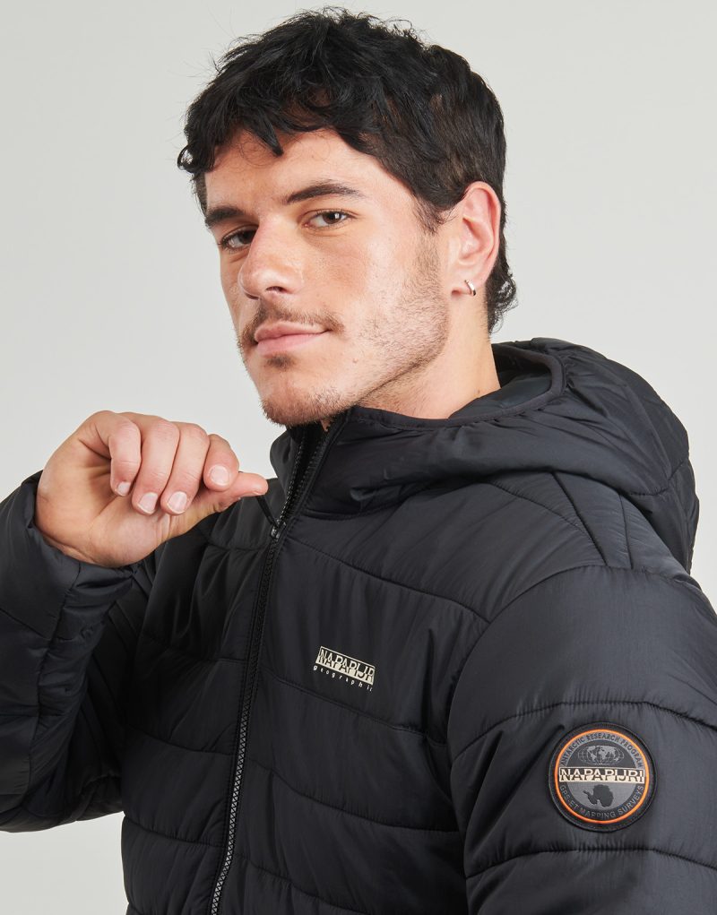 Chaqueta de plumas Napapijri GESAR negra para hombre - 5