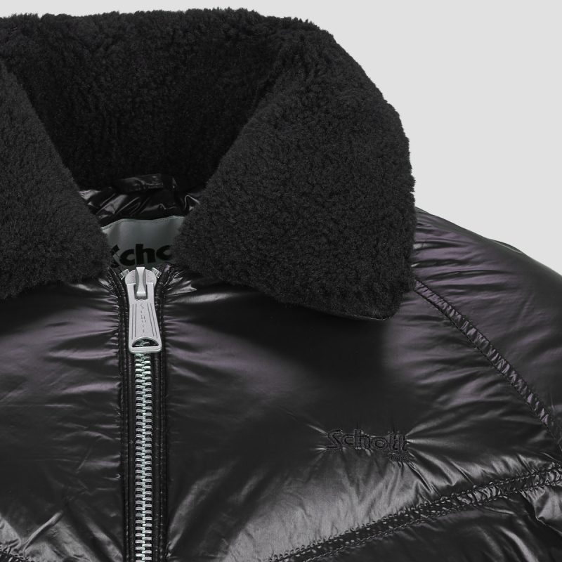 Piumino Schott - Nero Piumini Uomo - 8