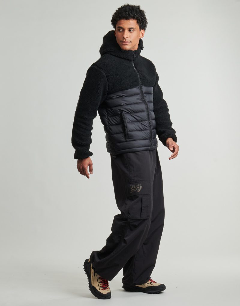 Piumino Schott - Nero Piumini Uomo - 3