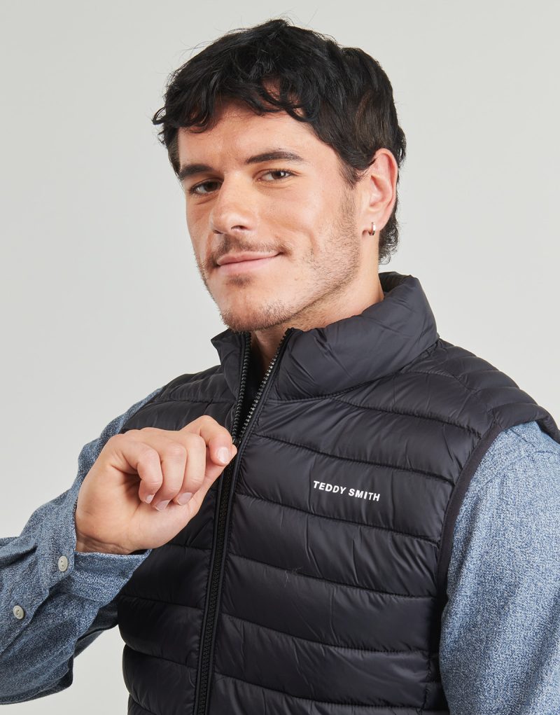Piumino Teddy Smith B-TERRY Nero Piumini Uomo - 5