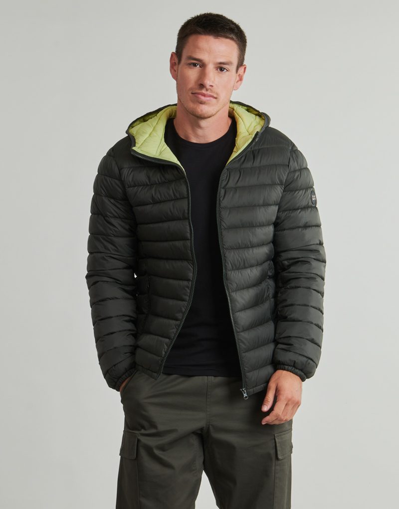 Teddy Smith BLIGHTER Khaki Daunenjacke Herren Daunenjacken - 2