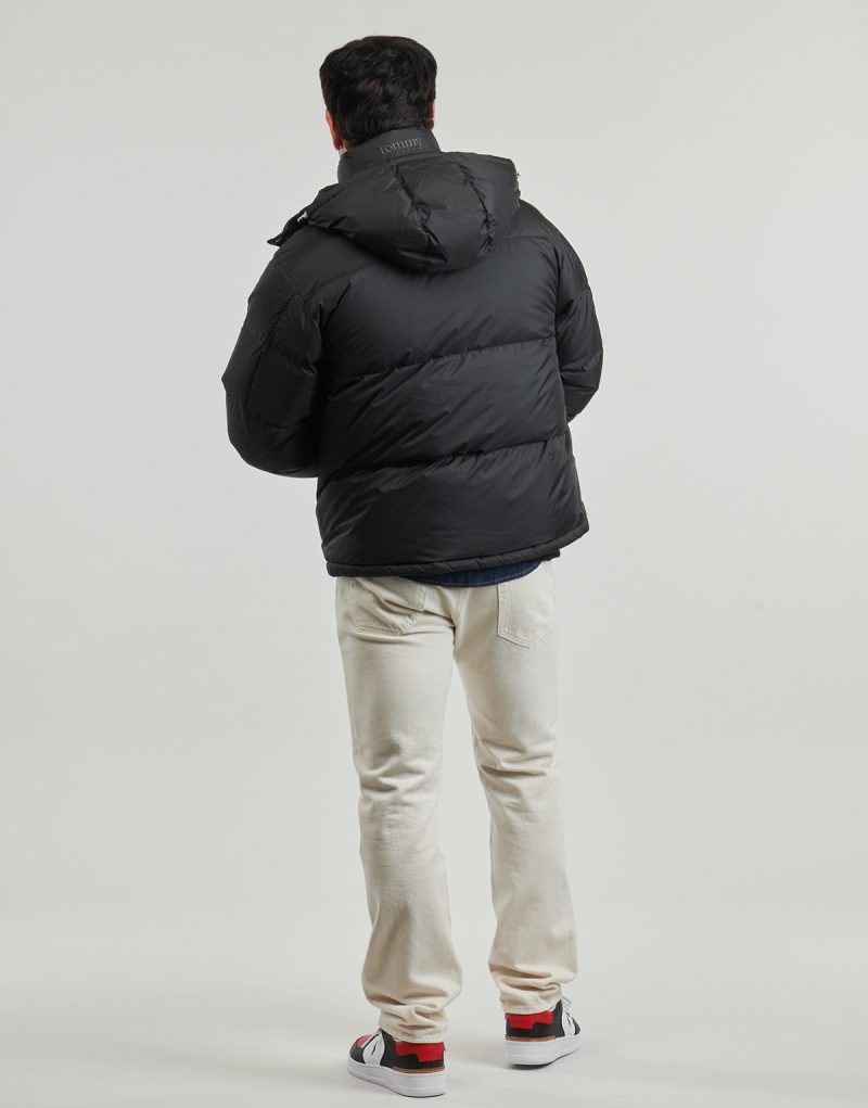 Piumino Tommy Jeans TJM ALASKA DOWN PUFFER EXT Nero Piumini Uomo - 4