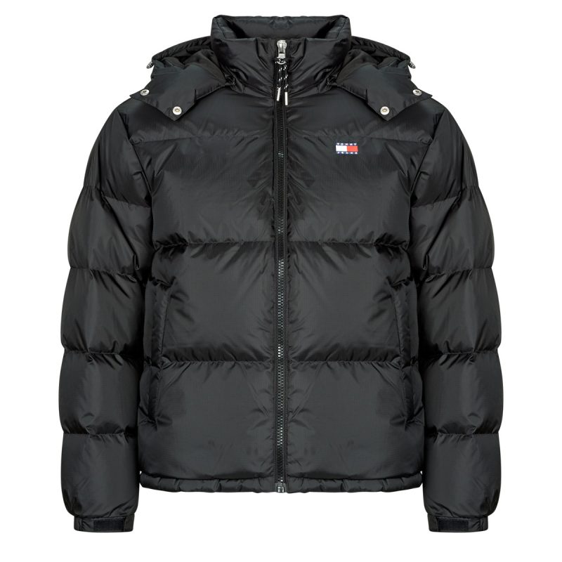 Piumino Tommy Jeans TJM ALASKA DOWN PUFFER EXT Nero Piumini Uomo - 1