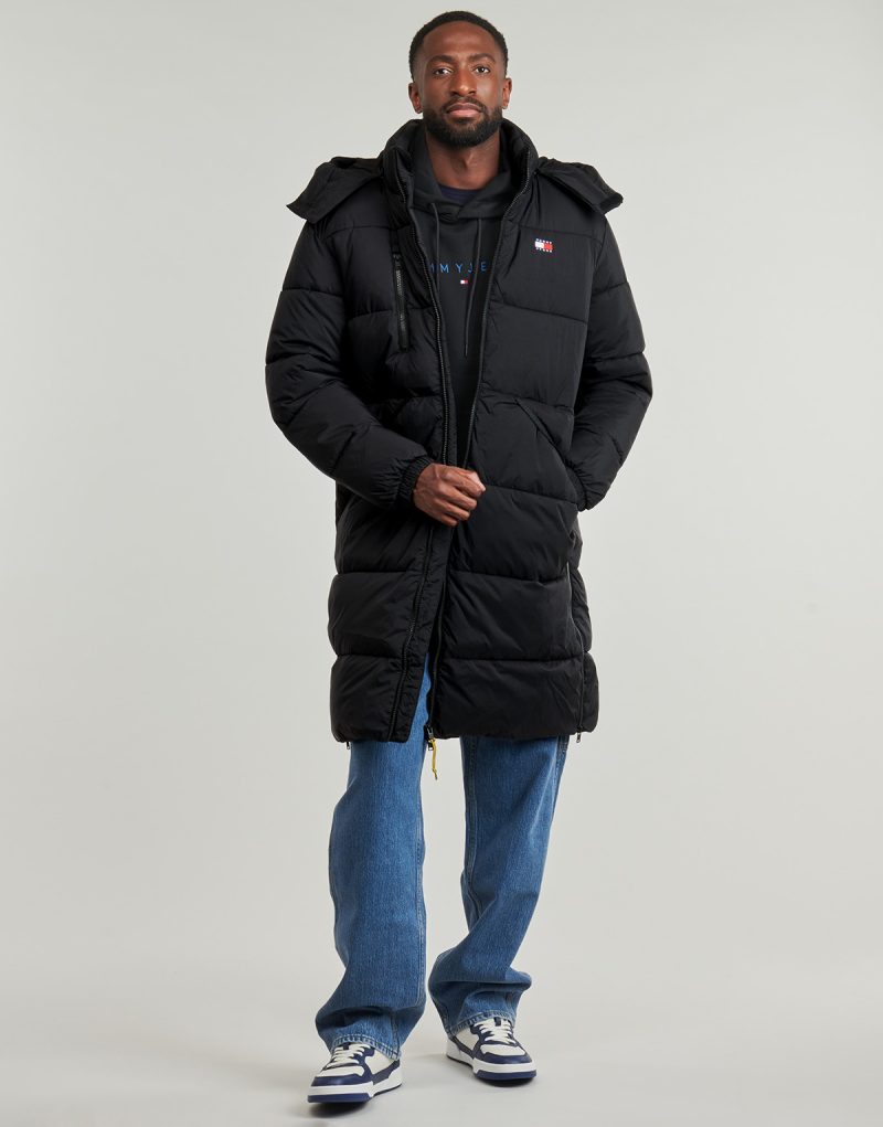Tommy Jeans TJM VAIL MAXI PARKA Schwarze Daunenjacke Herren Daunenjacken - 2
