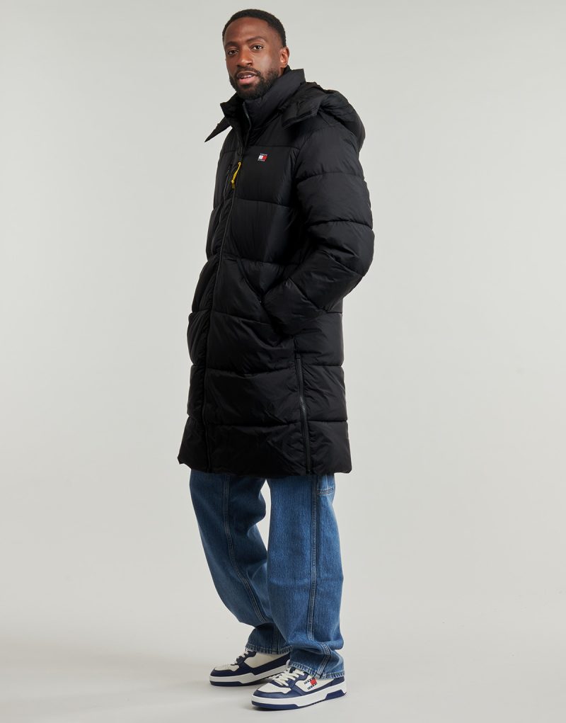 Tommy Jeans TJM VAIL MAXI PARKA Schwarze Daunenjacke Herren Daunenjacken - 3