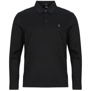Polo maniche lunghe uomo BOSS  C-Paley 01  Nero BOSS 4063547901212