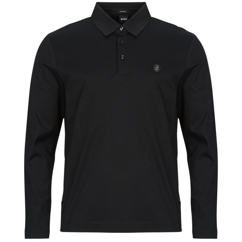 Polo maniche lunghe BOSS C-Paley 01 Nero Polo maniche lunghe Uomo - 1