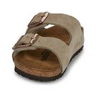 BIRKENSTOCK Arizona Kids Suede / Taupe / Stretto Beige Ciabatta Bambino - 3