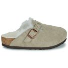 BIRKENSTOCK Boston Kids Suede / Taupe / Stretto Beige Zoccoli Bambino - 2