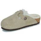 BIRKENSTOCK Boston Kids Suede / Taupe / Stretto Beige Zoccoli Bambino - 4