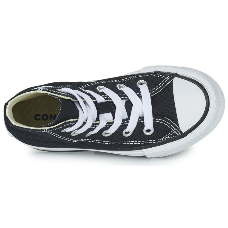 Converse Chuck Taylor All Star EVA Lift Foundation Hi Nero Sneakers Bambino - 6