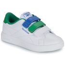 Scarpe bambini ragazzo Reebok Classic  REEBOK COURT CLEAN HOOK   LOOP STRAPS  Bianco Reebok Classic 1200161920868