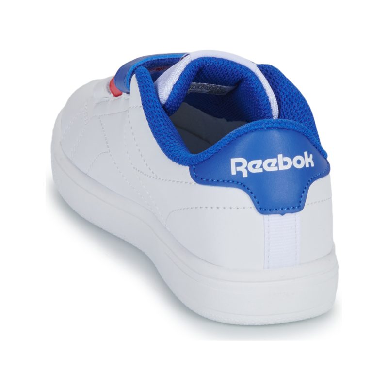 Reebok Classic REEBOK COURT CLEAN HOOK LOOP STRAPS Bianco Sneakers Bambino - 5