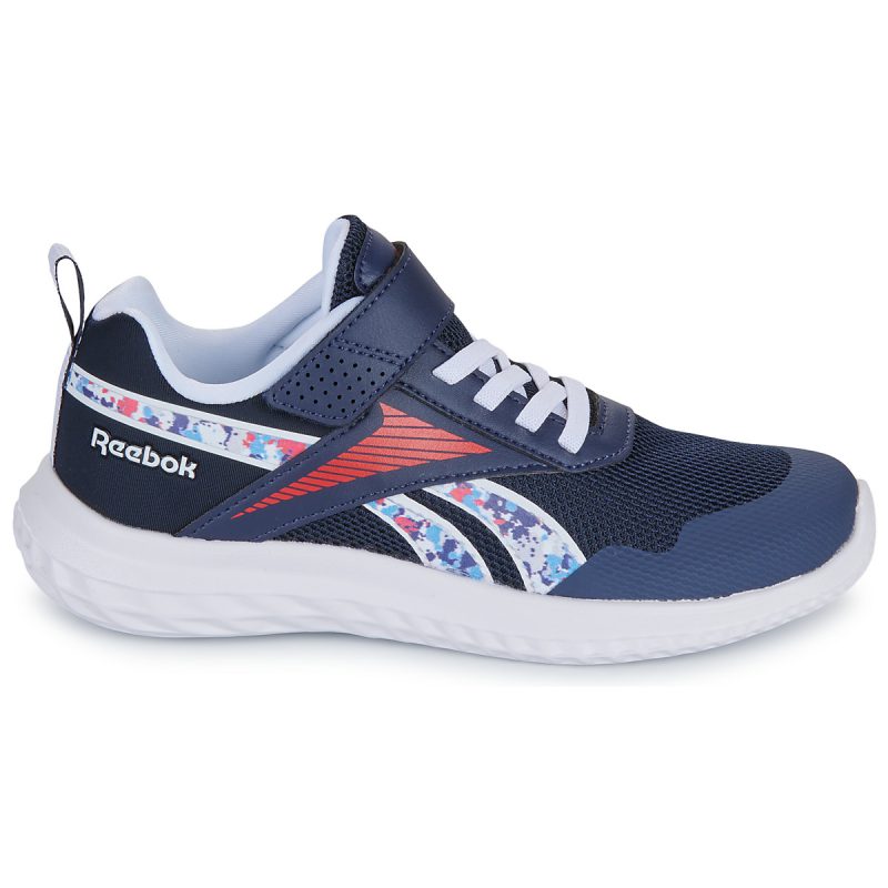 Reebok Sport RUSH RUNNER 5 ELASTIC LACE TOP STRAP Blu Scarpe da running Bambino - 2