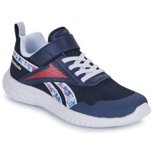 Scarpe bambini ragazzo Reebok Sport  RUSH RUNNER 5 ELASTIC LACE   TOP STRAP  Blu Reebok Sport 1200161880339