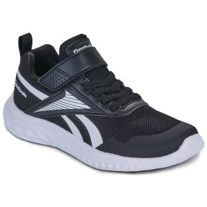 Scarpe bambini ragazzo Reebok Sport  RUSH RUNNER 5 ELASTIC LACE   TOP STRAP  Nero Reebok Sport 1200161905971