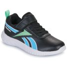 Reebok Sport Rush Runner Syn Ελαστικό Δαντελένιο Τοπ Στήριγμα Παιδικά Παπούτσια Μαύρο Reebok Sport 1200161907760
