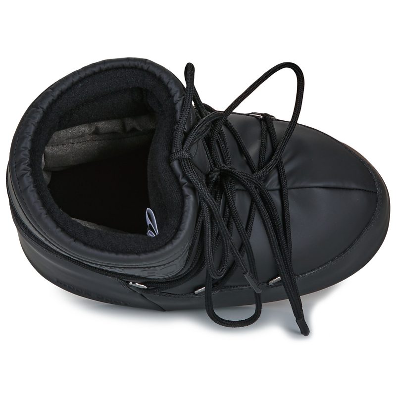 Moon Boot MB ICON LOW RUBBER Schwarze Herren-Schneestiefel - 6