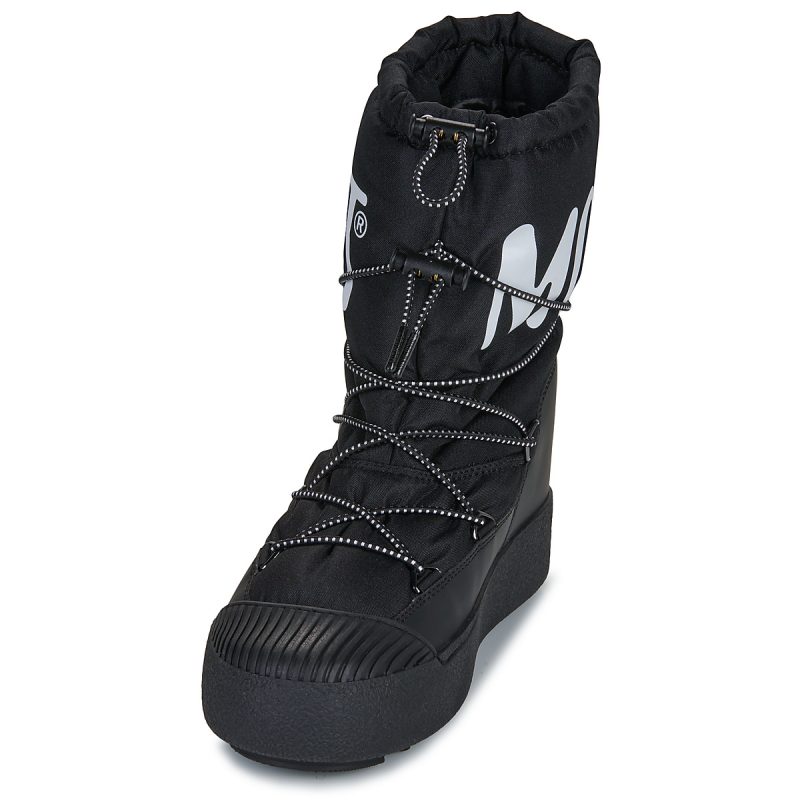Moon Boot MB MTRACK POLAR NYLON Schwarze Herren-Schneestiefel - Gr&ouml;&szlig;e 3
