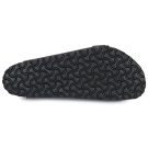 BIRKENSTOCK Arizona Birko-flor / Nubuck / Velvet / Gray / Regular Gray Men's Slipper - 7