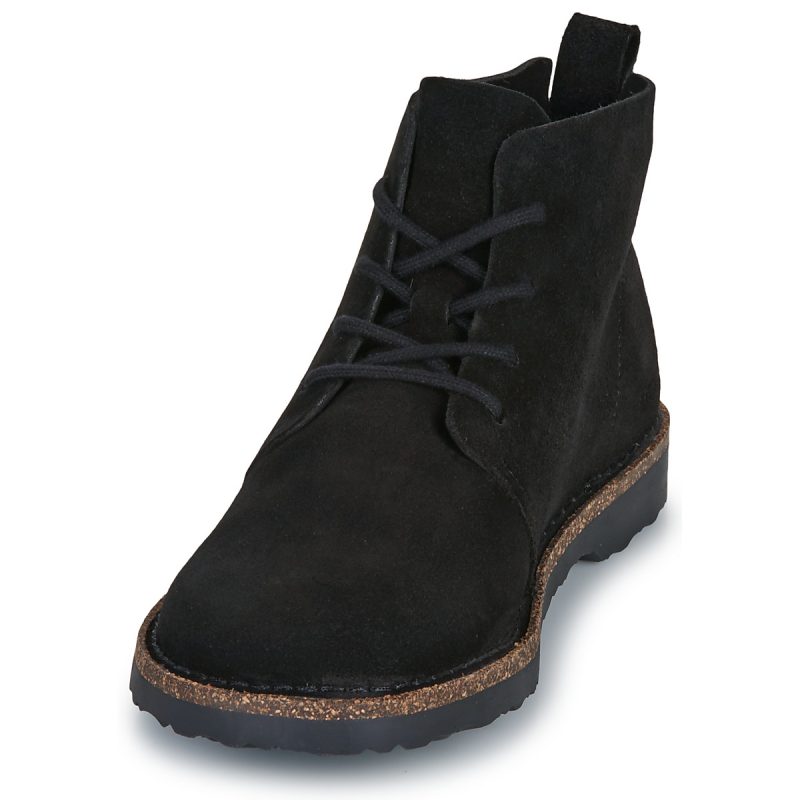 BIRKENSTOCK Uppsala Mid Suede / Black Marrone Derby Regular Uomo - 3