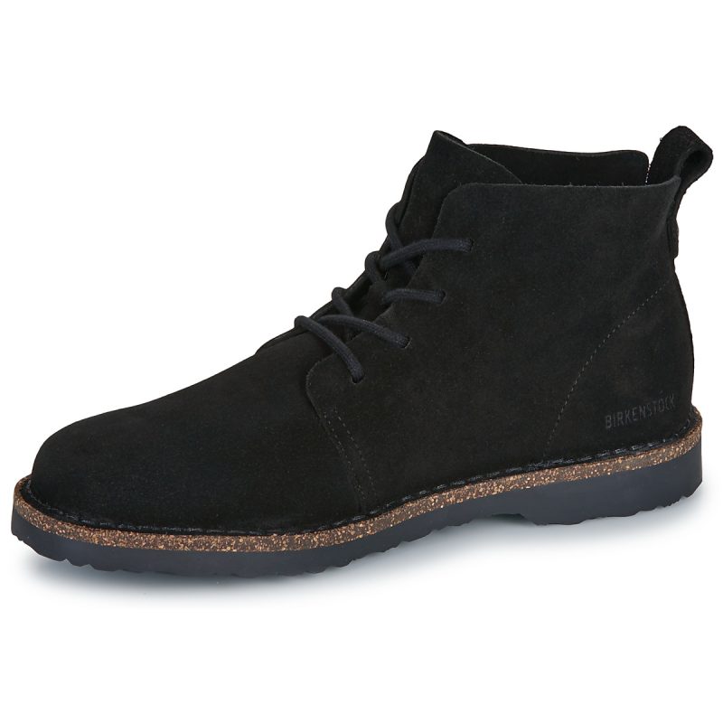BIRKENSTOCK Uppsala Mid Suede / Black Marrone Derby Regular Uomo - 4