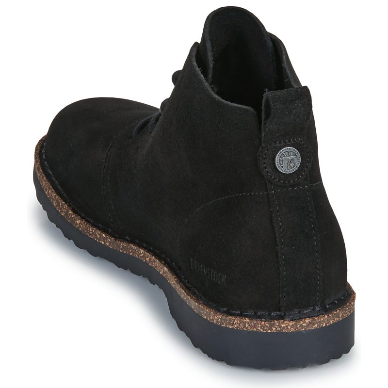 BIRKENSTOCK Uppsala Mid Suede / Black Marrone Derby Regular Uomo - 5