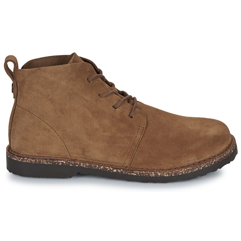 Birkenstock Uppsala, ante / t&eacute; / negro/marr&oacute;n Derby para hombre - 2