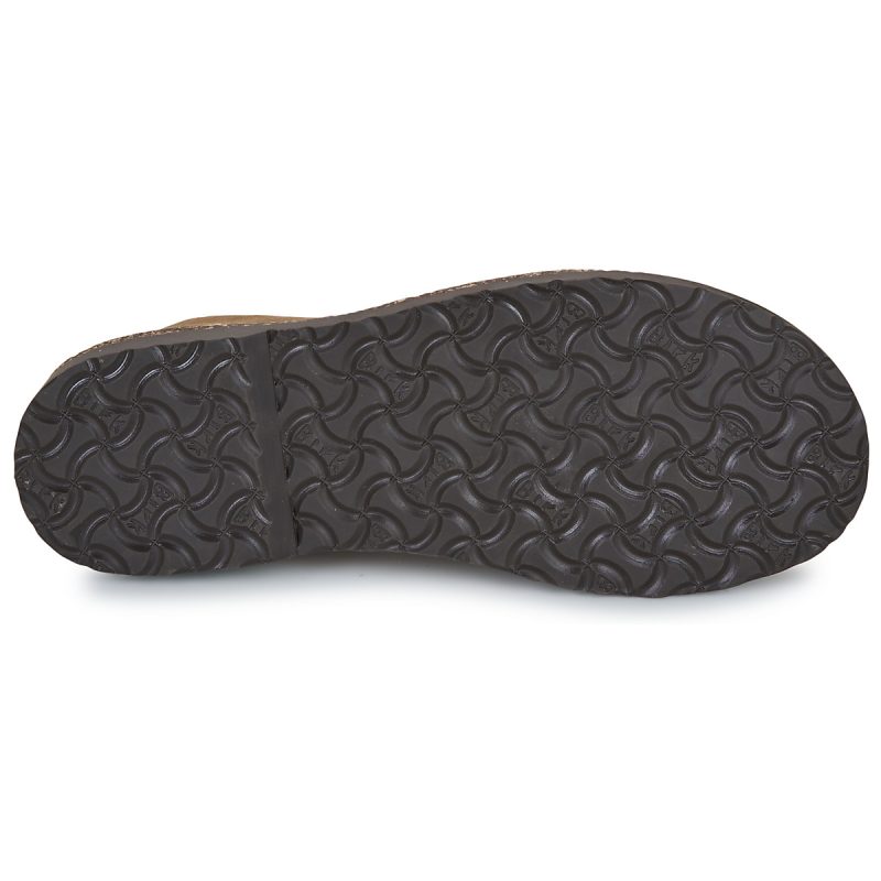 Birkenstock Uppsala, ante / t&eacute; / negro/marr&oacute;n Derby para hombre - 7