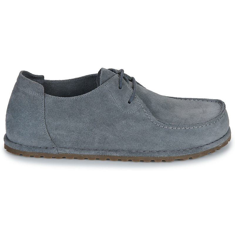 BIRKENSTOCK Utti Lace Suede / Basalt / Grigio / Regular Grigio Derby Uomo - 2