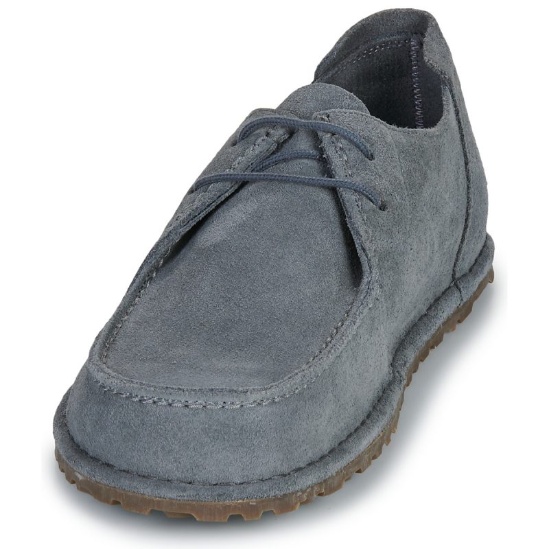BIRKENSTOCK Utti Lace Suede / Basalt / Grigio / Regular Grigio Derby Uomo - 3
