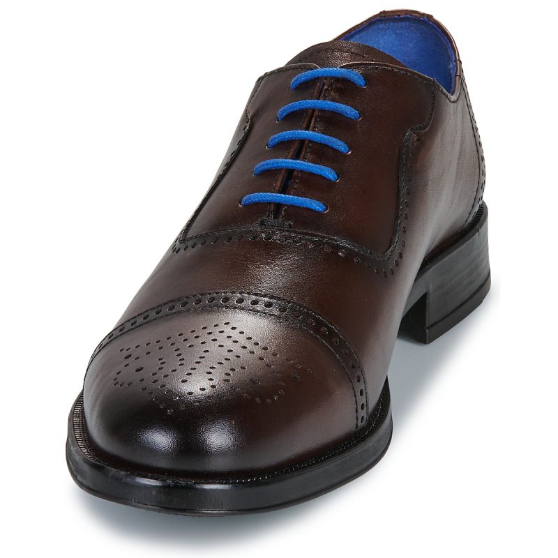 Carlington  JAMES  Marrone -  Derby Uomo - 3