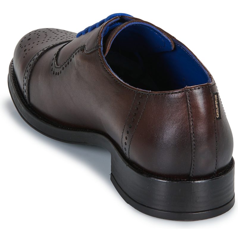 Carlington  JAMES  Marrone -  Derby Uomo - 5