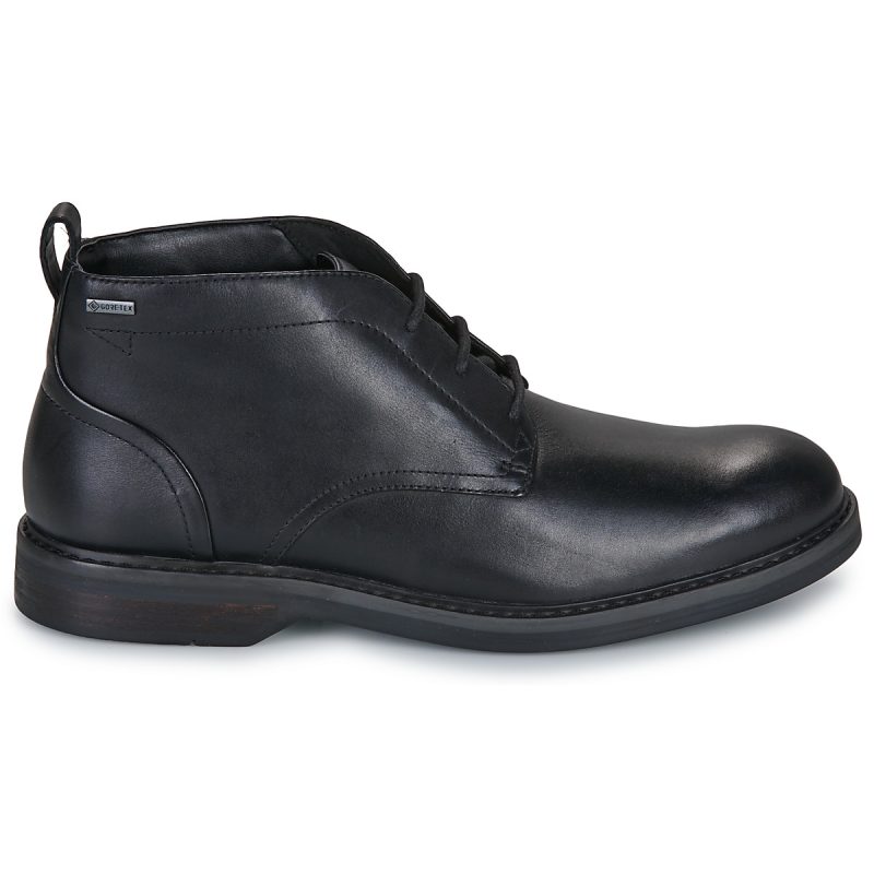 Clarks  Aldwin Mid GTX  Nero -  Derby Uomo - 2
