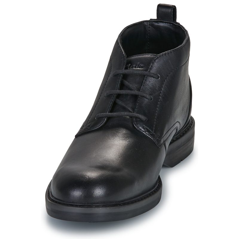 Clarks  Aldwin Mid GTX  Nero -  Derby Uomo - 3