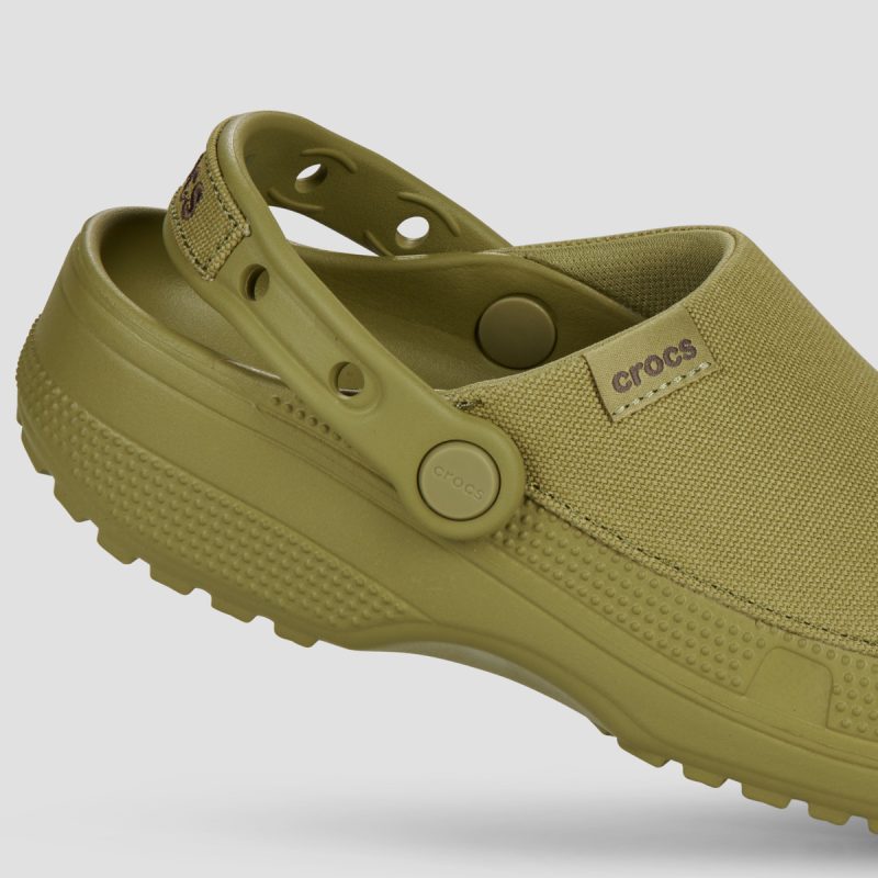 Crocs Classic Crafted Clog Kaki Zoccoli Man - 4